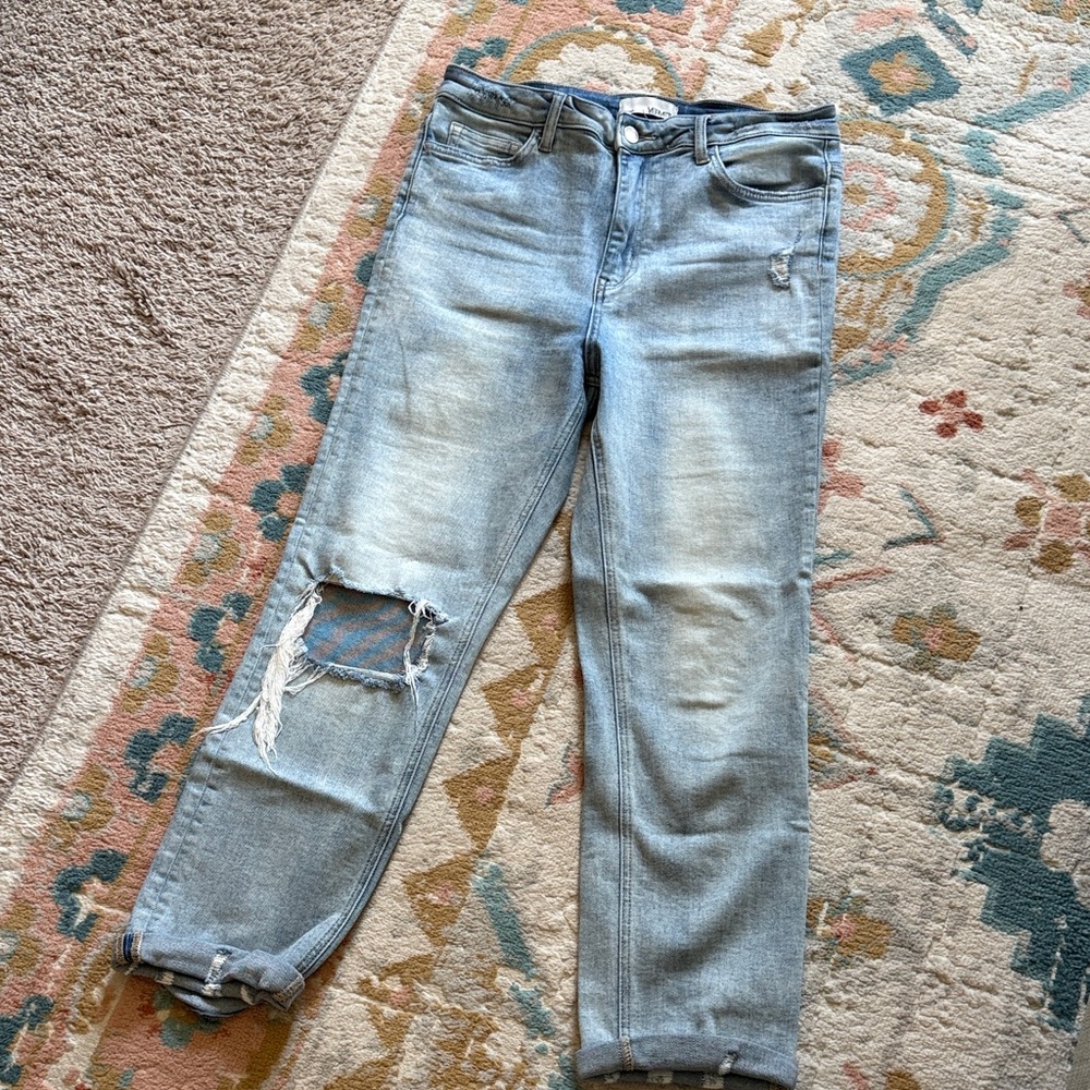 Vervet Boyfriend Cuffed Jeans